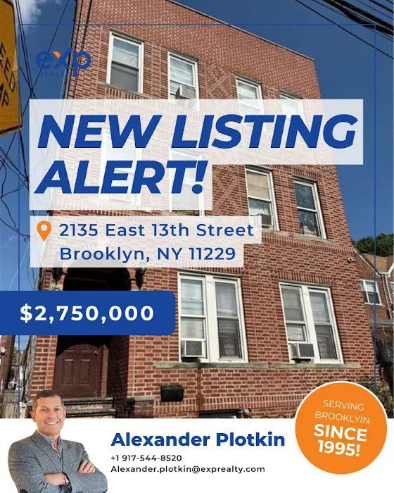Brooklyn Licensed Real Estate Broker Alexander Plotkin at Exp realty Picture 5
