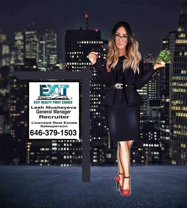 Leah Musheyeva-/Lic. Real Estate Salesperson/Recruiter/ Agent Developer of EXIT Realty First Choice Picture 1