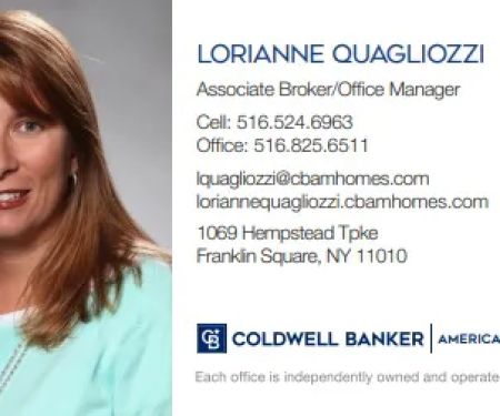Lorianne Quagliozzi Coldwell Banker American Homes Realtor