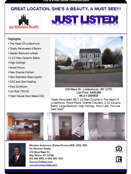 Sir Winston Realty Inc Picture 10