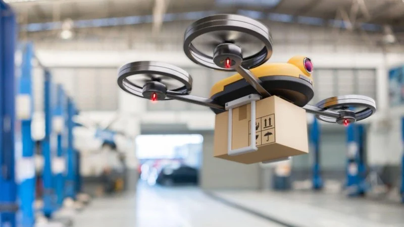 The Impact of Delivery Drones on Airspace and Privacy in Future Cities