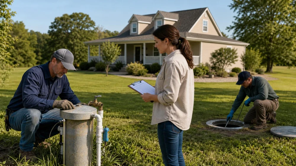 Private Well and Septic Checks Before Buying a Home
